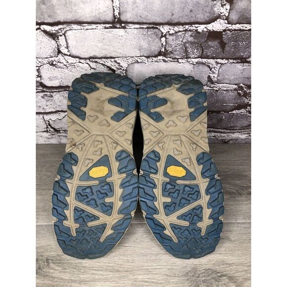 Men's Hoka One One Kaha GTX Gore-Tex Blue & Gray Mid Hiking Boots Women Sz 8M US - Picture 10 of 16